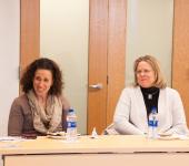 Faculty and guest discussion, Lehigh University WGS, Williams